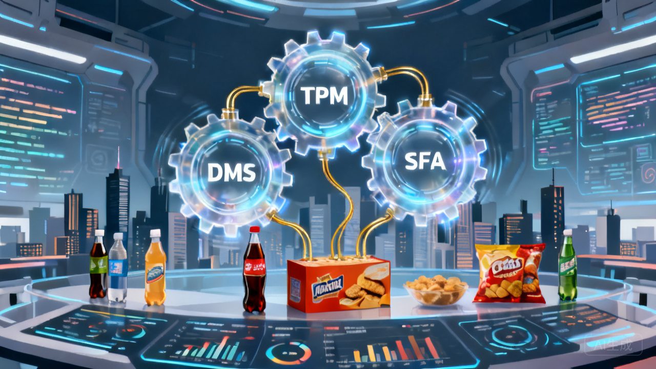 快消SaaS软件功能全景图：2026年DMS、TPM、SFA该怎样组合？