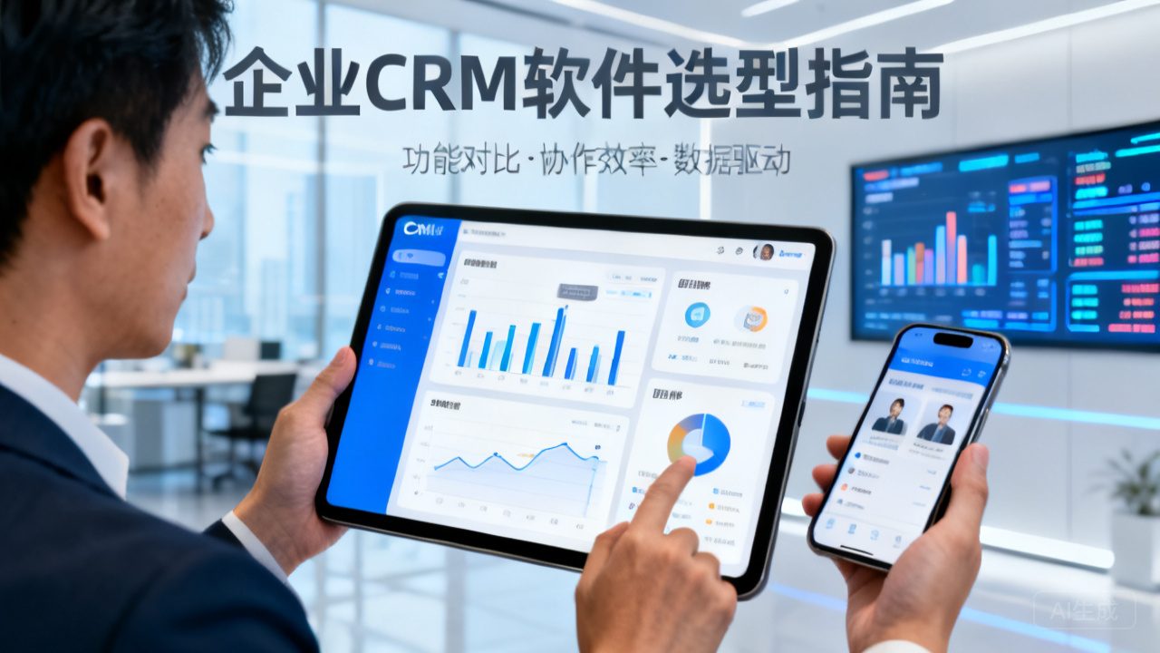 2026年移动端CRM体验对比：大中型企业选型指南