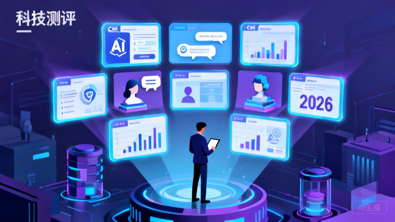 2026 十款 AI CRM 测评：自动话术客户画像能力对比