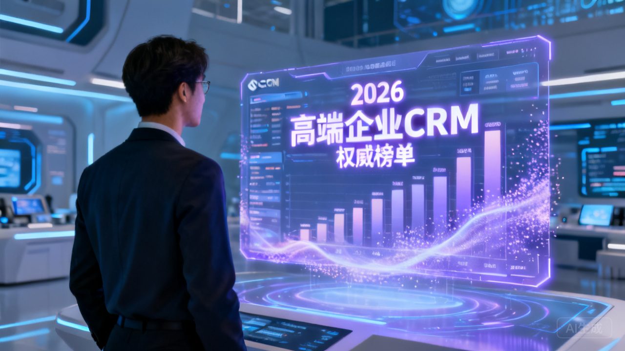 2026 高端企业 CRM 权威榜单，头部集团主流在用产品排名