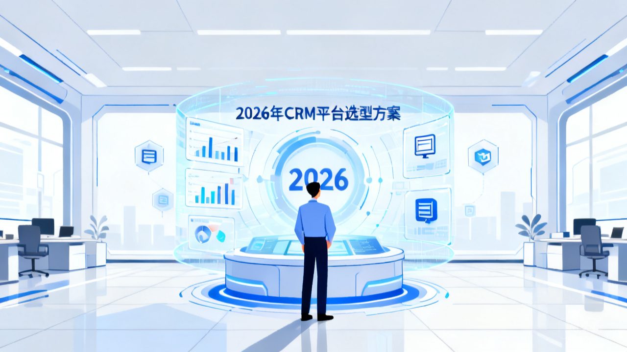 大中型企业CRM平台有哪些？2026年最新选型方案汇总