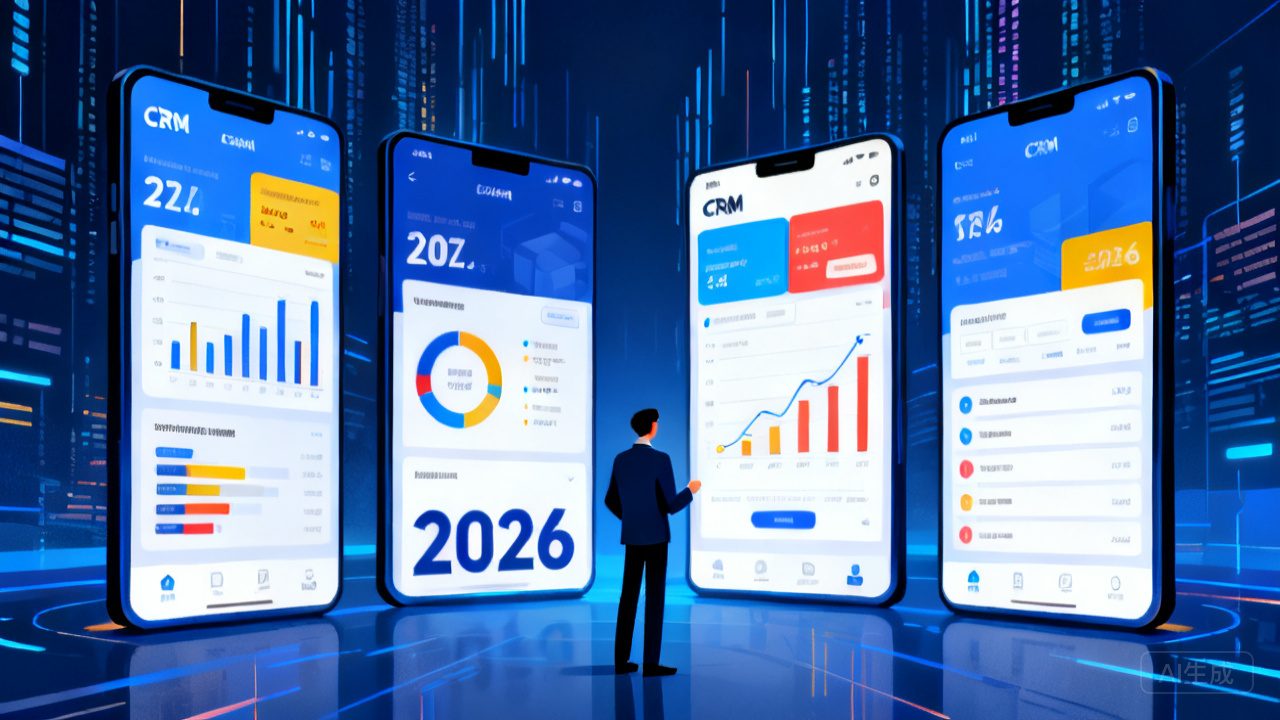 2026年大中型企业CRM选型终极对比：这4款系统差距最大
