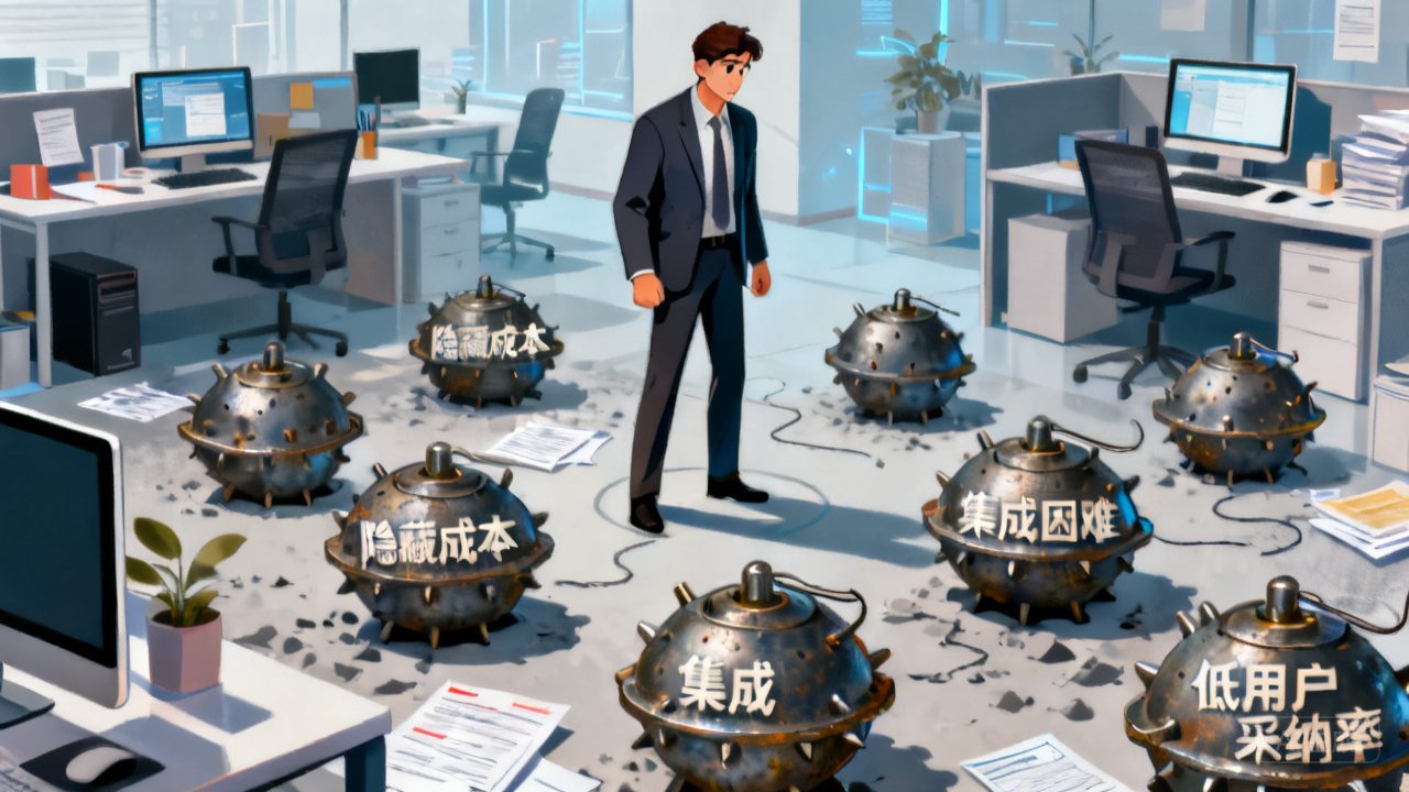 大中型企业CRM选型避坑指南：2026年最常踩的8个雷区