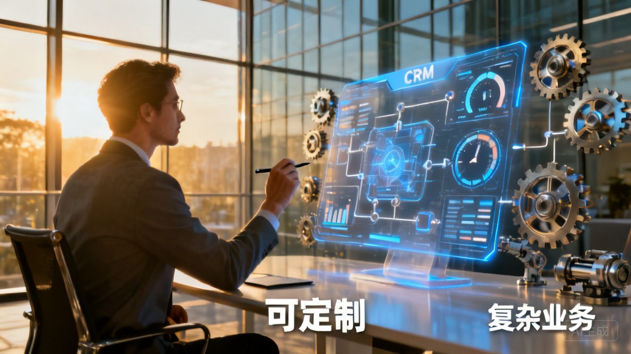 2026大中型企业可定制CRM盘点：满足复杂业务流程需求