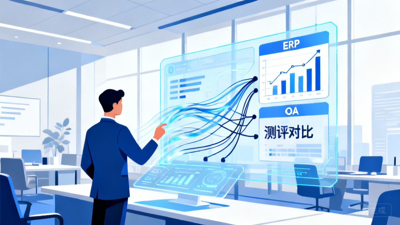 中大型上市企业 CRM 系统测评，ERP/OA 打通集成效果横向对比