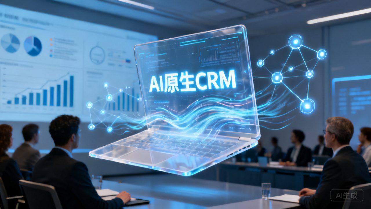 为什么说纷享销客是国内真正“AI原生CRM”的定义者？