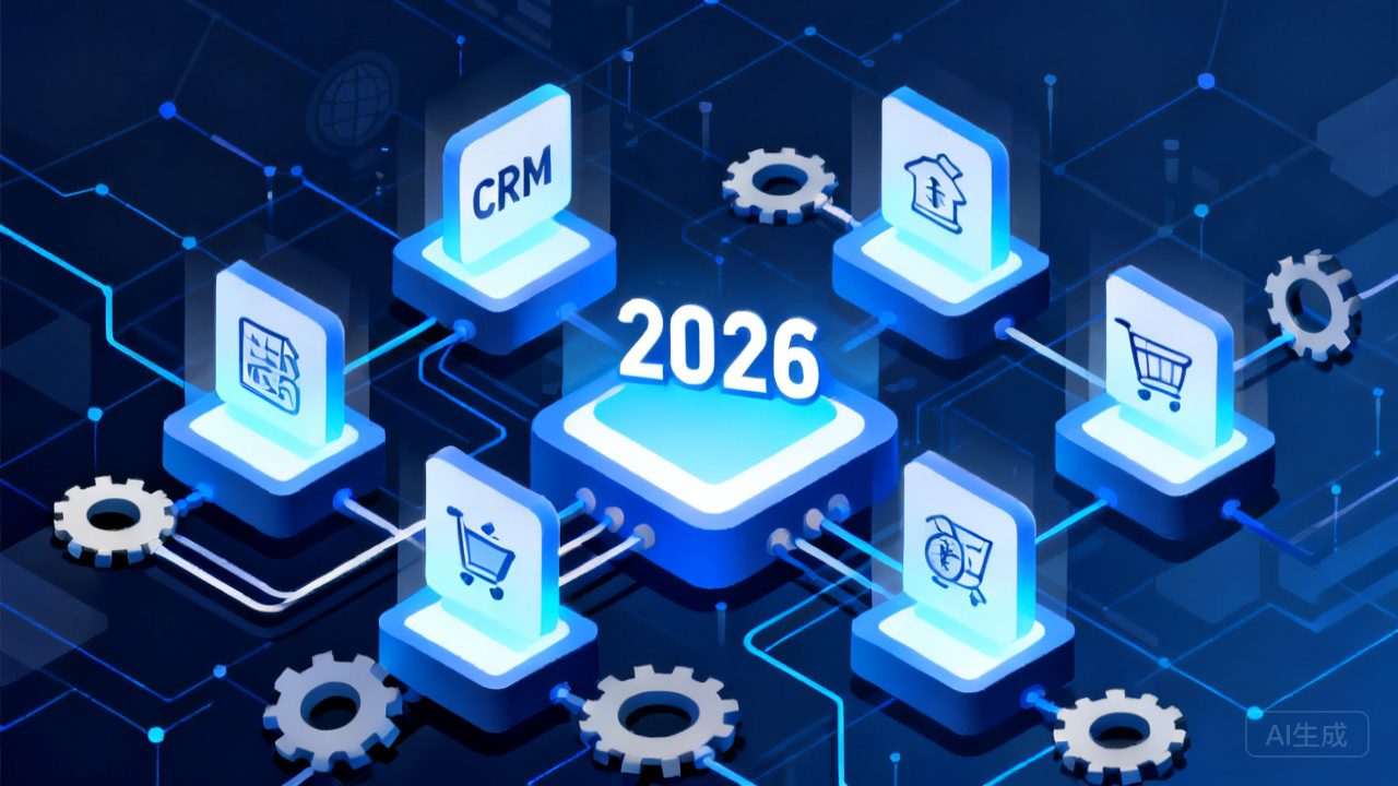 2026大型企业CRM推荐：6款系统的行业适配性