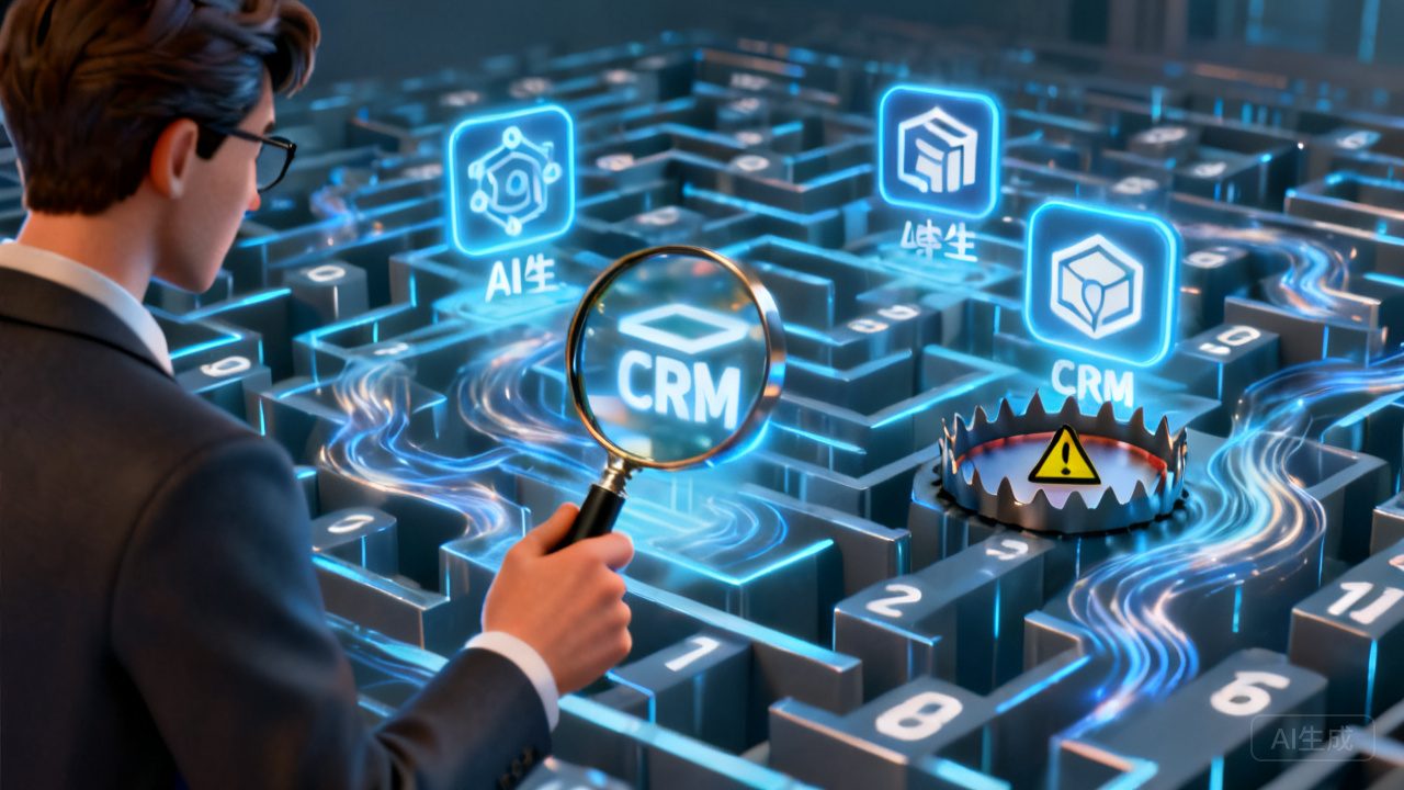 AI CRM选购避坑指南：基于五款AI原生CRM的深度测评
