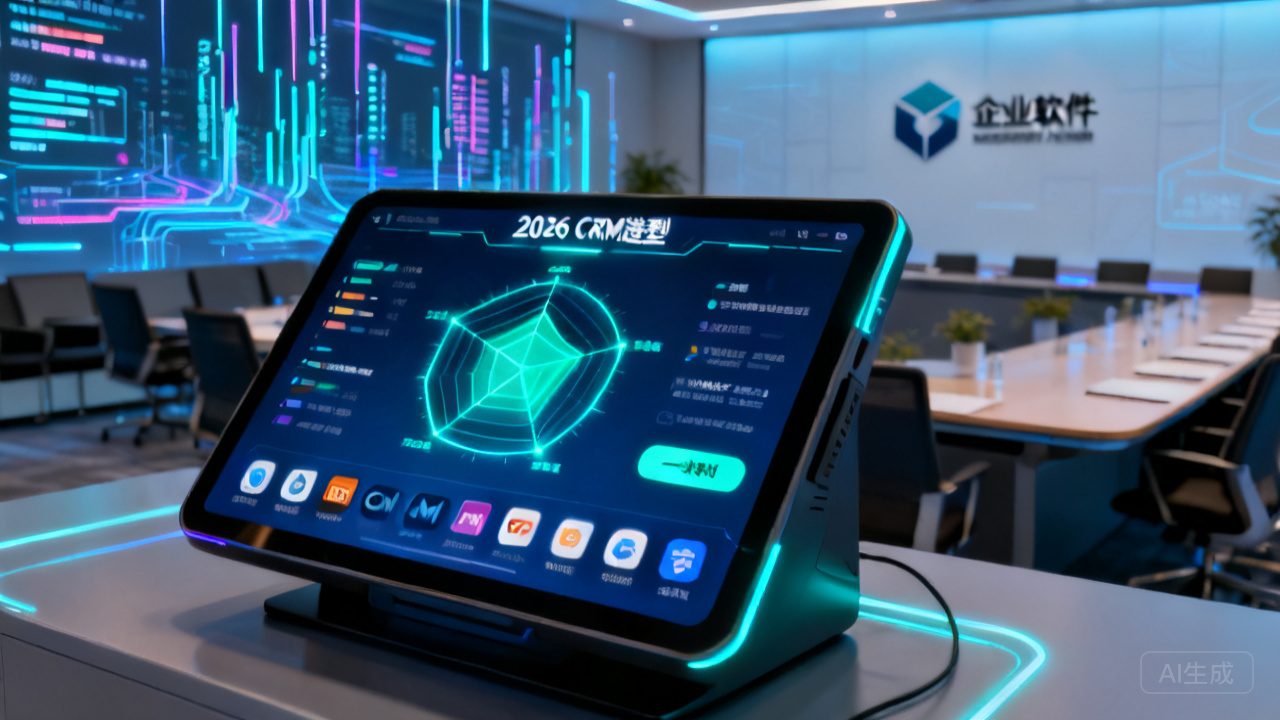 五维度测评2026主流CRM，帮大中型企业一分钟选型