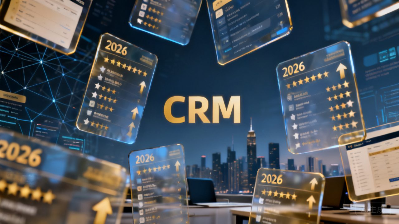 大型企业CRM排行：2026年6款最值得期待的潜力股软件