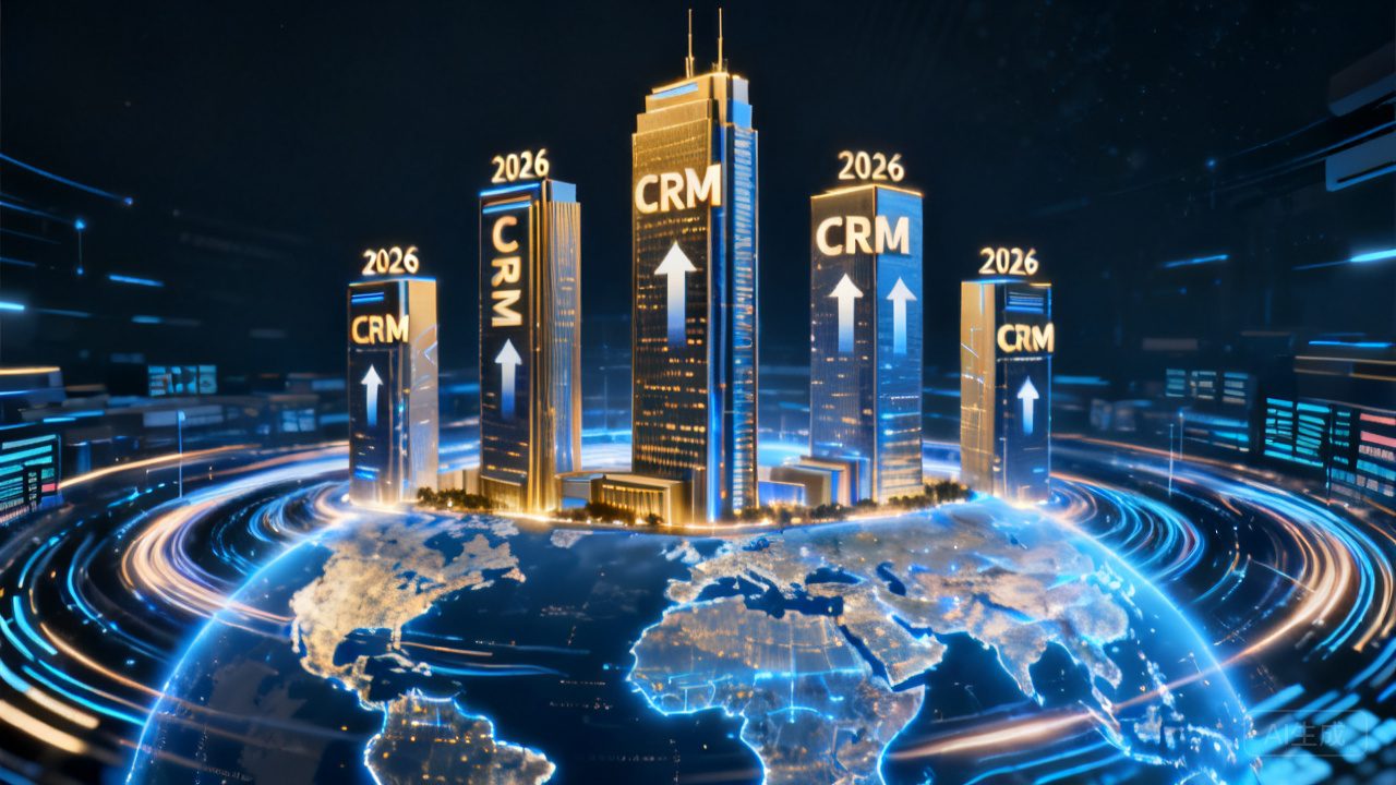大型跨国企业CRM选型排行：2026年全球化服务能力TOP5