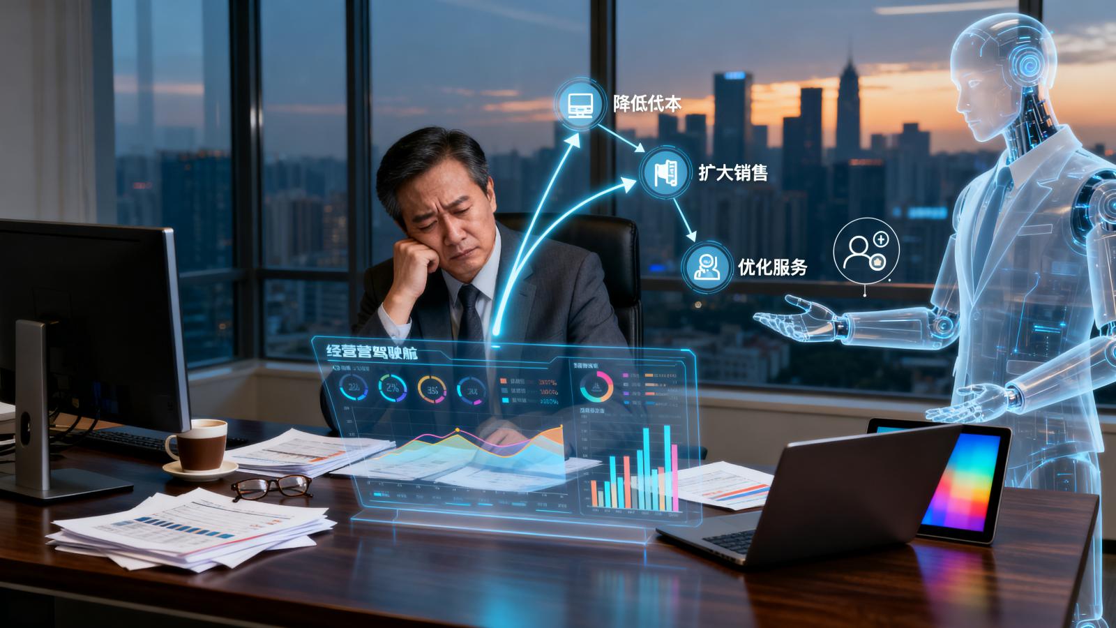 老板看不懂报表？AI原生CRM生成可视化决策建议
