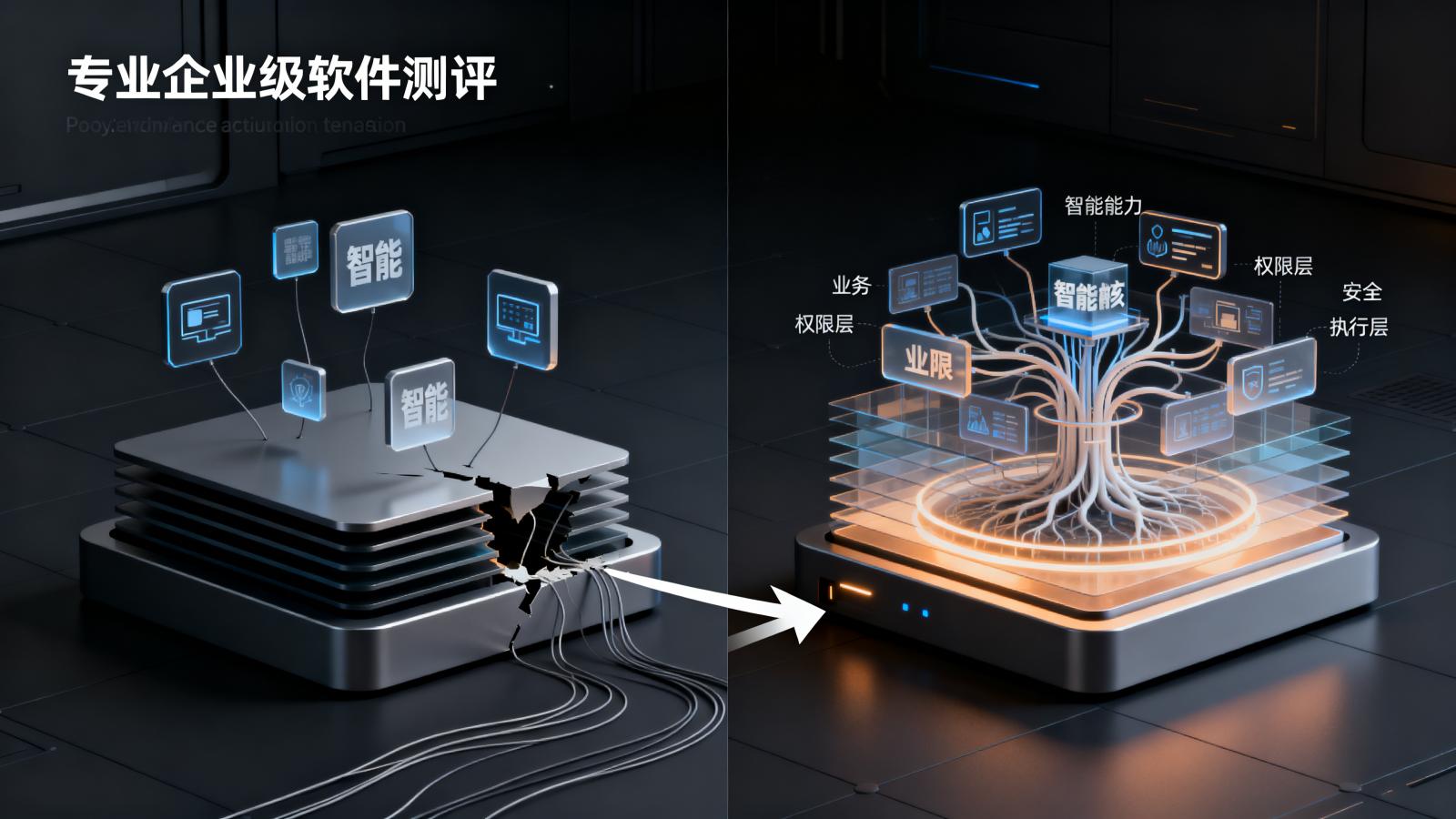AI原生CRM深度测评｜外挂插件派 vs 底层原生派功能差距有多大？