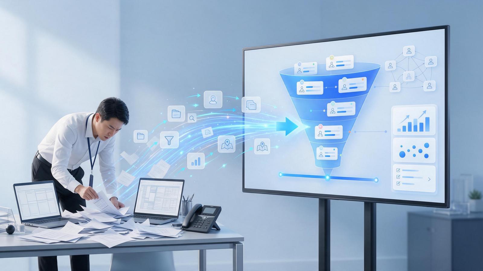ICT行业销售跟进靠Excel？纷享销客AI原生CRM让商机转化率提升300%