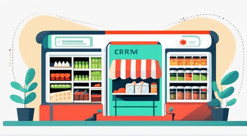 食品与主要用品零售行业智能CRM特点 
