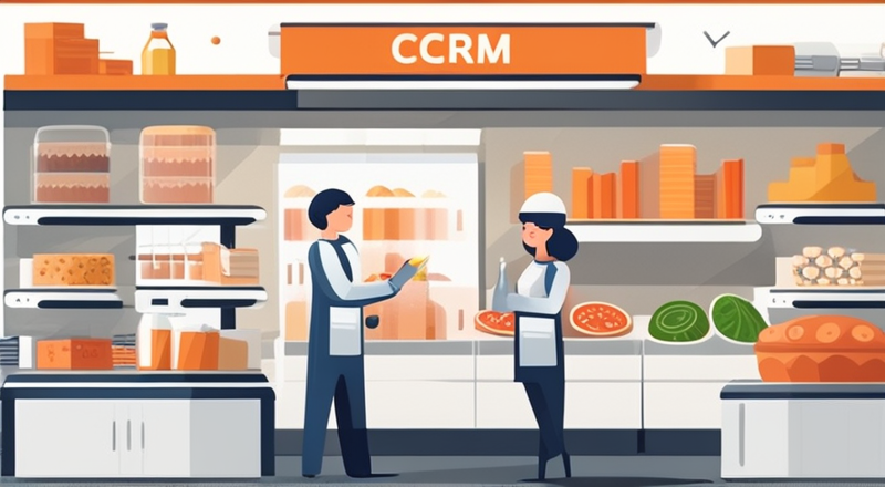 食品加工行业智能CRM特点 