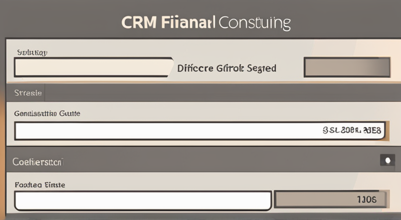金融咨询行业CRM软件选型手册 