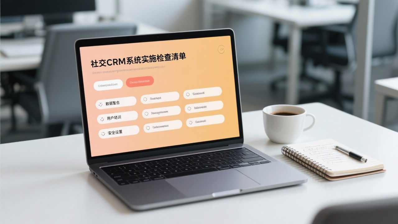 社交CRM系统实施前的完整检查清单