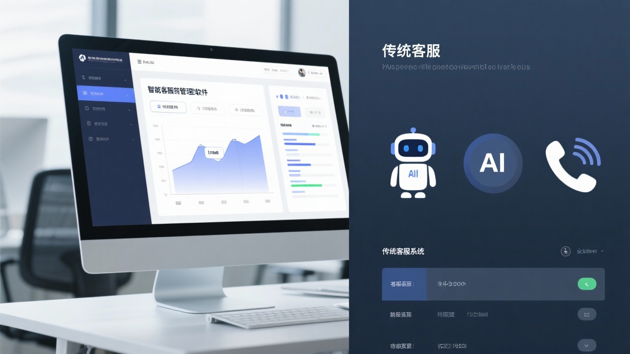 智能客户服务管理软件与传统客服系统的核心区别