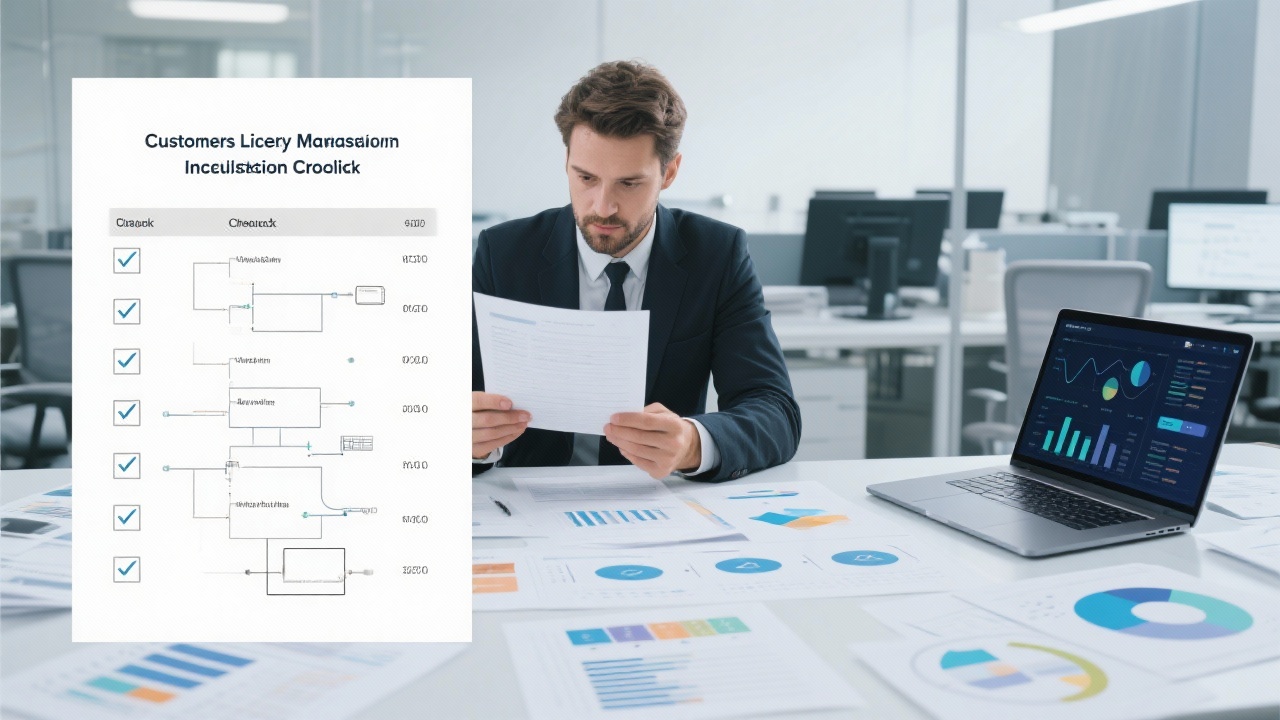 客户生命周期管理系统实施前的完整检查清单 