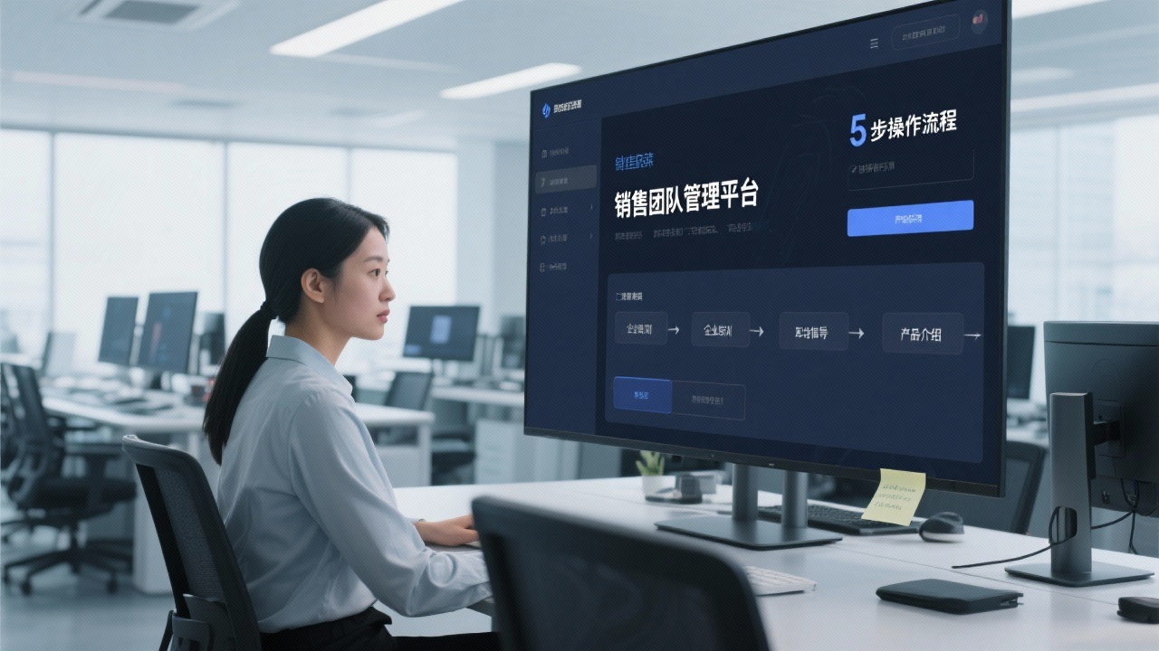 如何开始销售团队管理平台？5步完整操作流程 