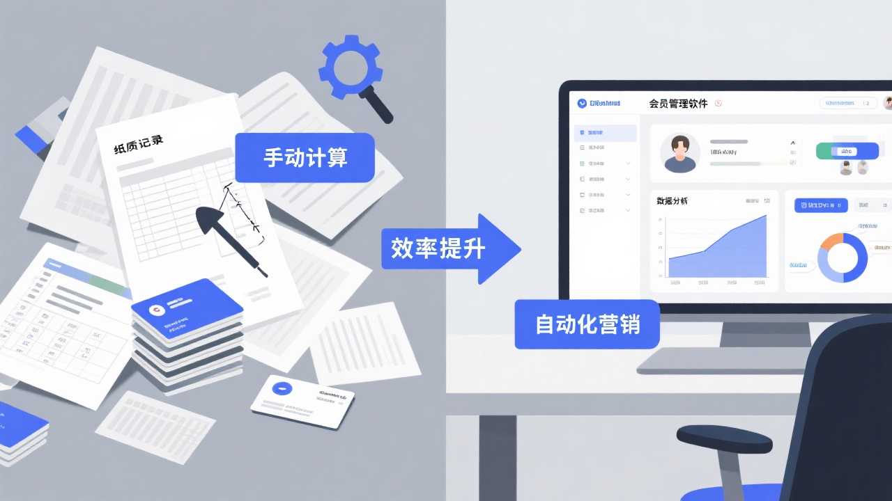 会员营销管理软件与传统方法的核心区别