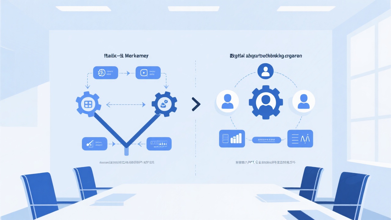 营销流程管理与传统方法的核心区别