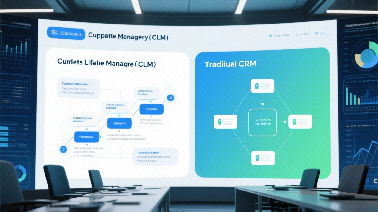 客户生命周期管理系统与传统CRM的核心区别 