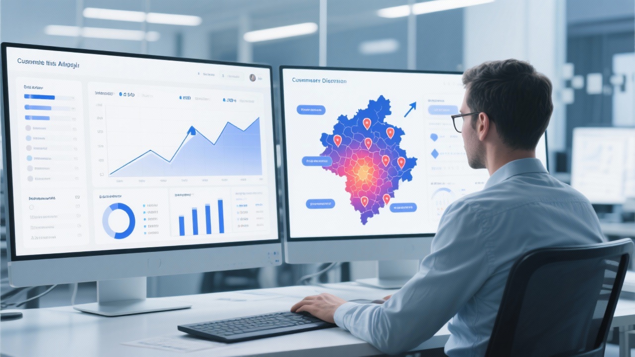 客户分布分析有哪些关键组成部分