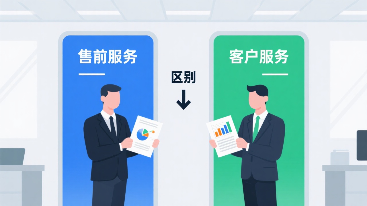 售前服务管理与客户服务的核心区别