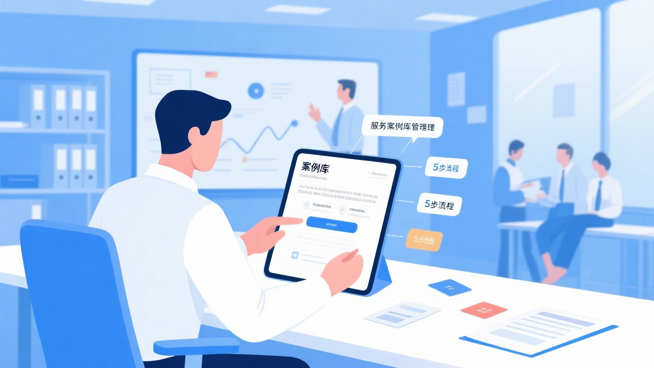 如何开始服务案例库管理？5步完整操作流程
