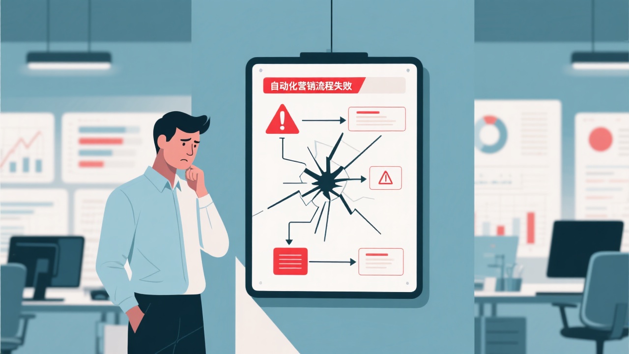 自动化营销流程应用中常见的失败原因 
