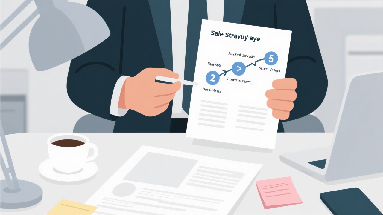 如何开始销售策略制定？5步完整操作流程
