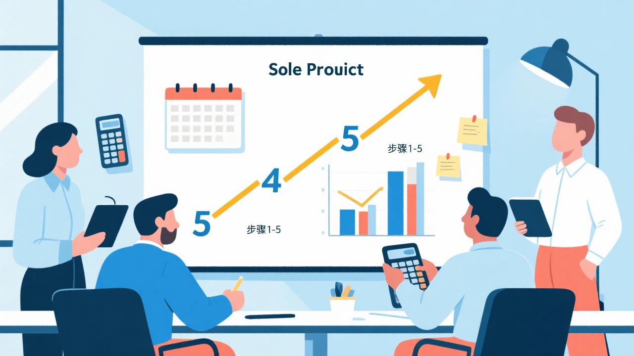 如何开始销售预测？5步完整操作流程