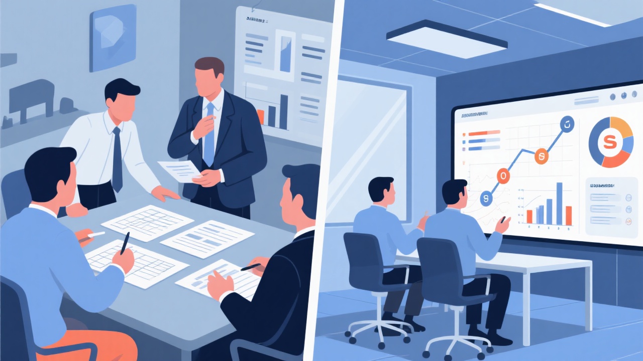 销售任务分配与传统销售策略的核心区别