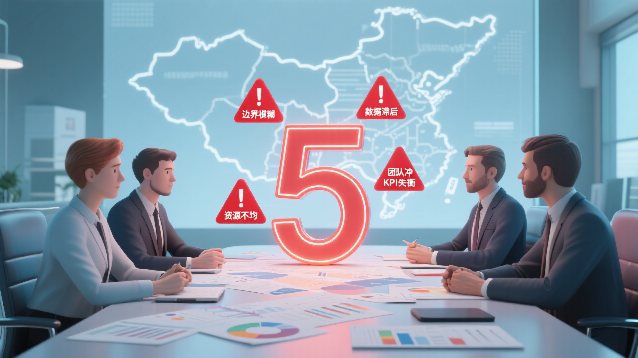 销售区域管理实施中常见的5大误区