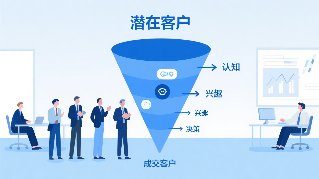 什么是商机漏斗管理？快速理解核心概念